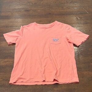 Vineyard Vines Coral Short Sleeve Tee
